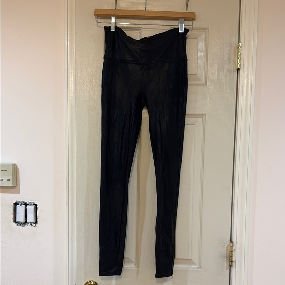 SPANX Black High-Waisted Leggings
